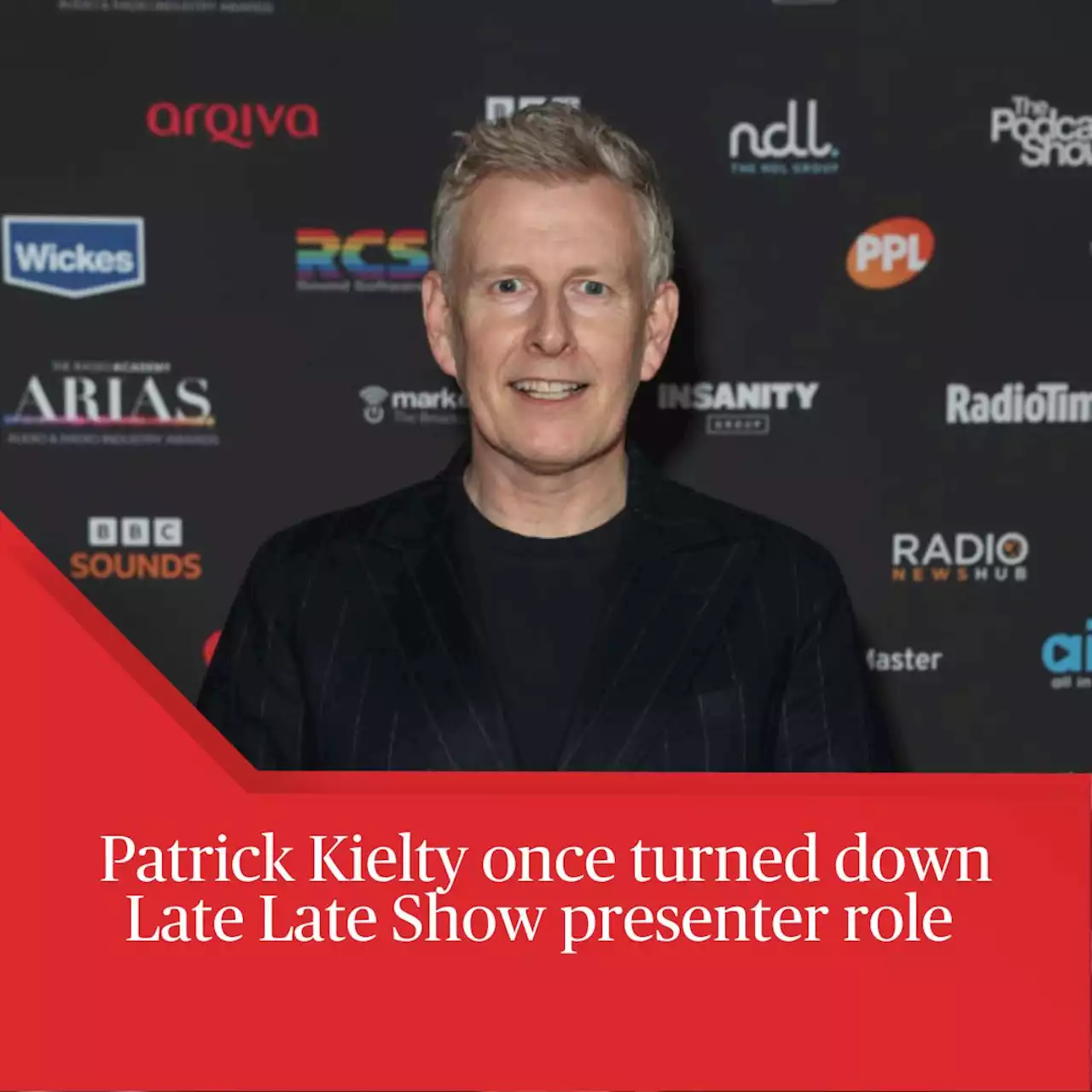 Patrick Kielty once turned down Late Late Show presenter role