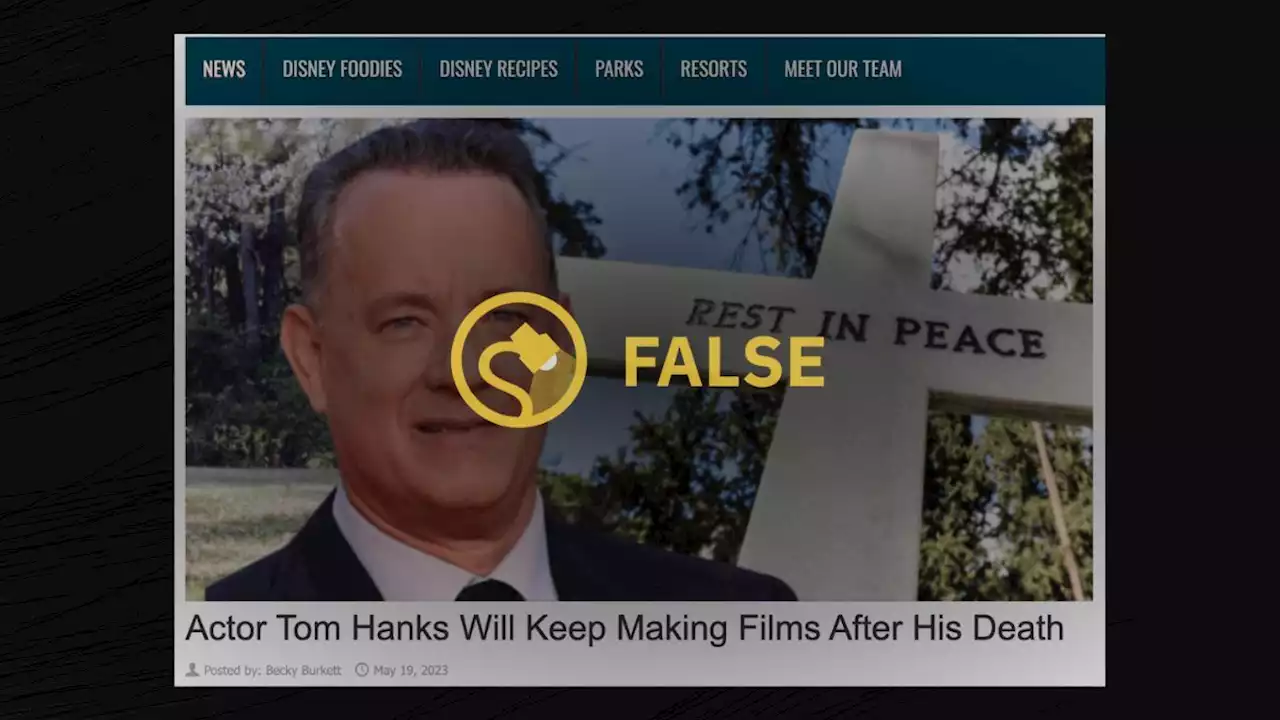 Did Tom Hanks Say He Will Use AI to Make Films After His Death?