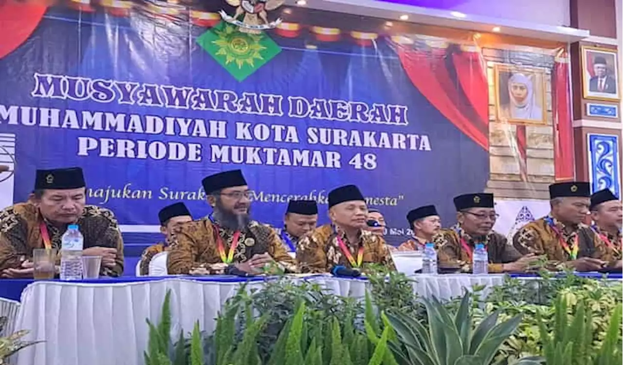 Inilah 13 Formatur Pimpinan Daerah Muhammadiyah Solo Periode 2022-2027