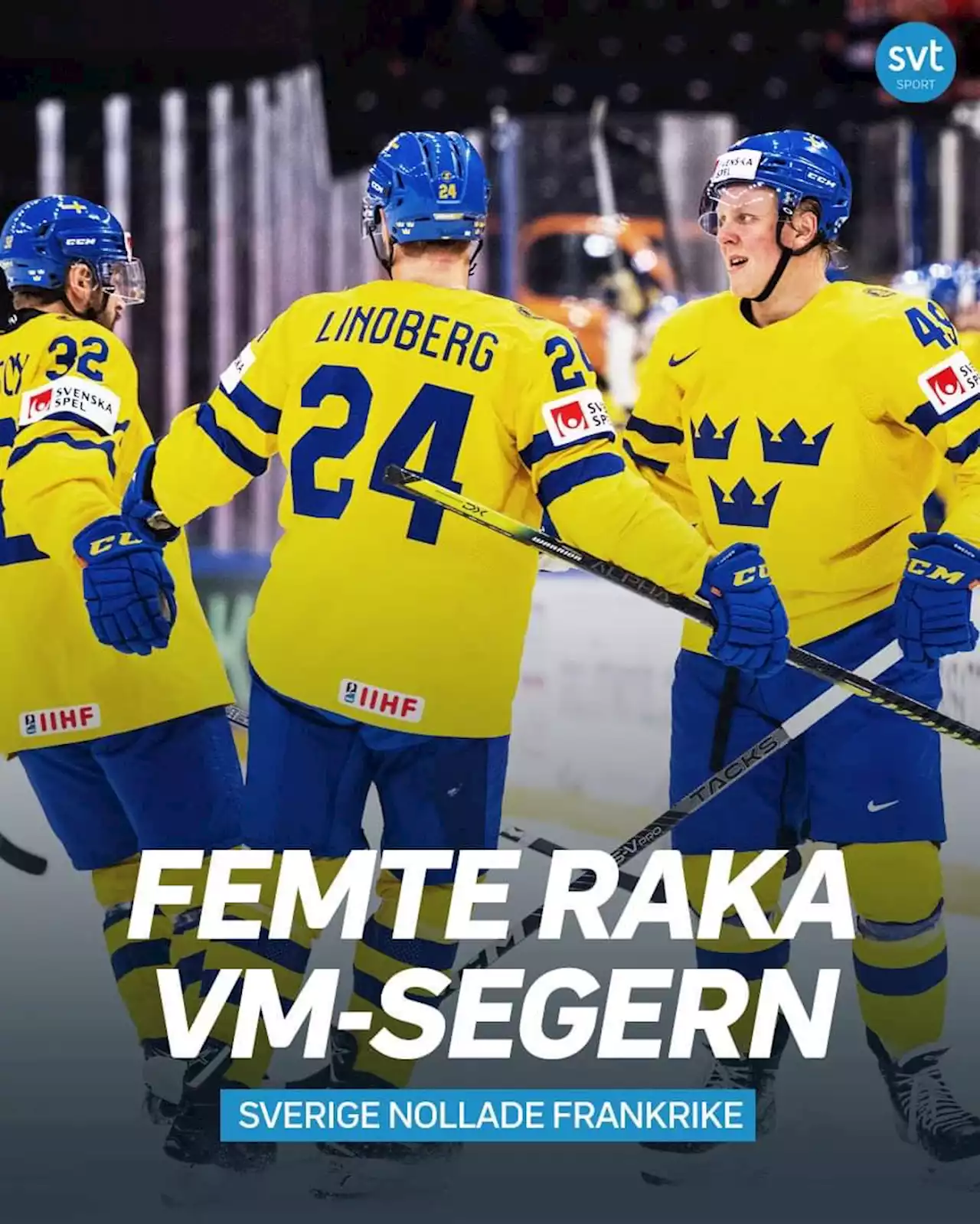 Ishockey: Lasse Johansson briljerade när Tre Kronor slog Frankrike