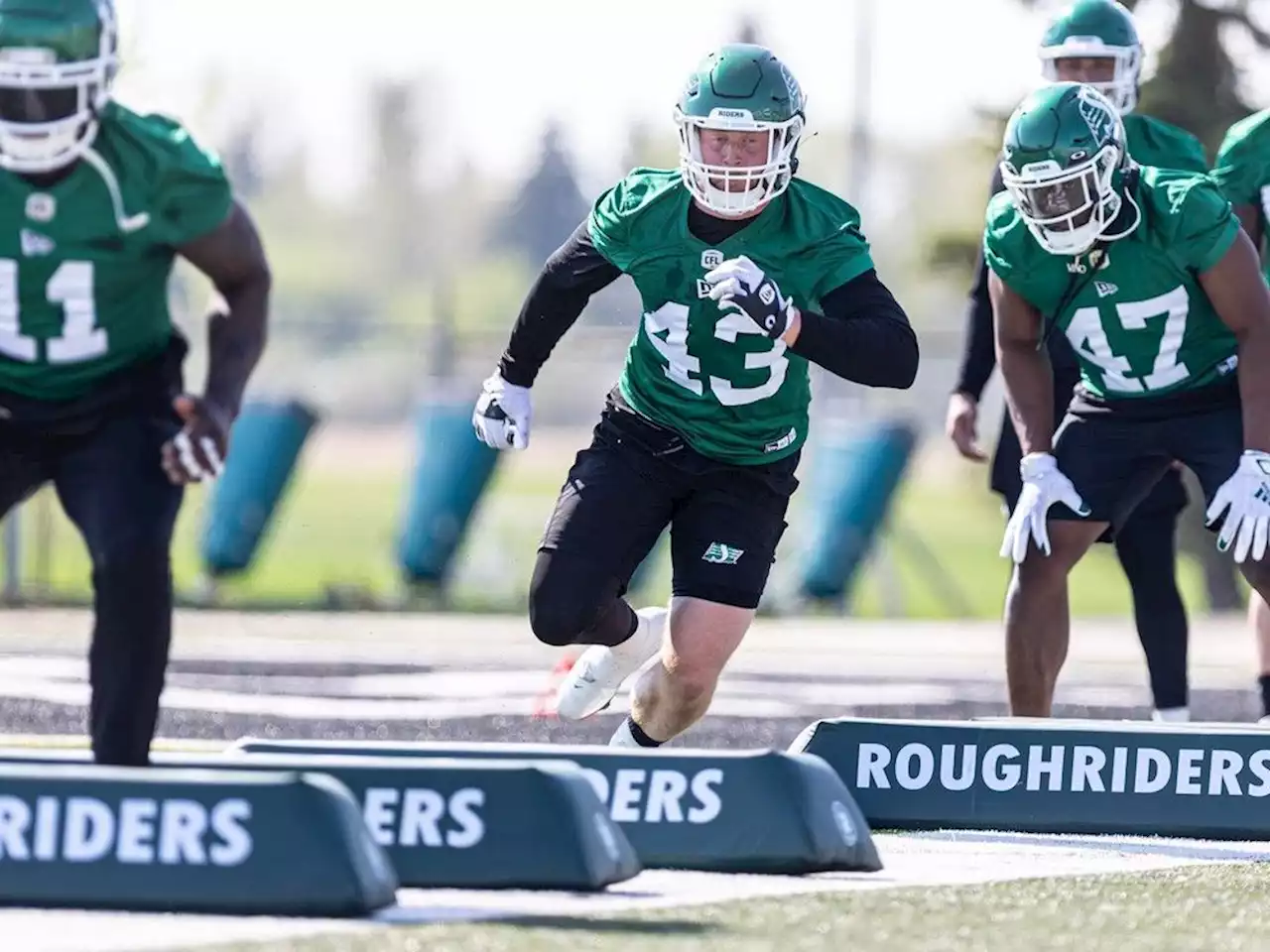 Canadian linebacker Micah Teitz is ready for Roughrider return