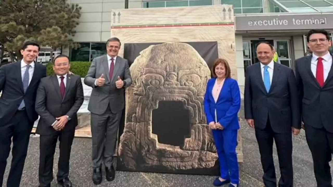 US returns stolen 'Earth Monster' Olmec sculpture to Mexico