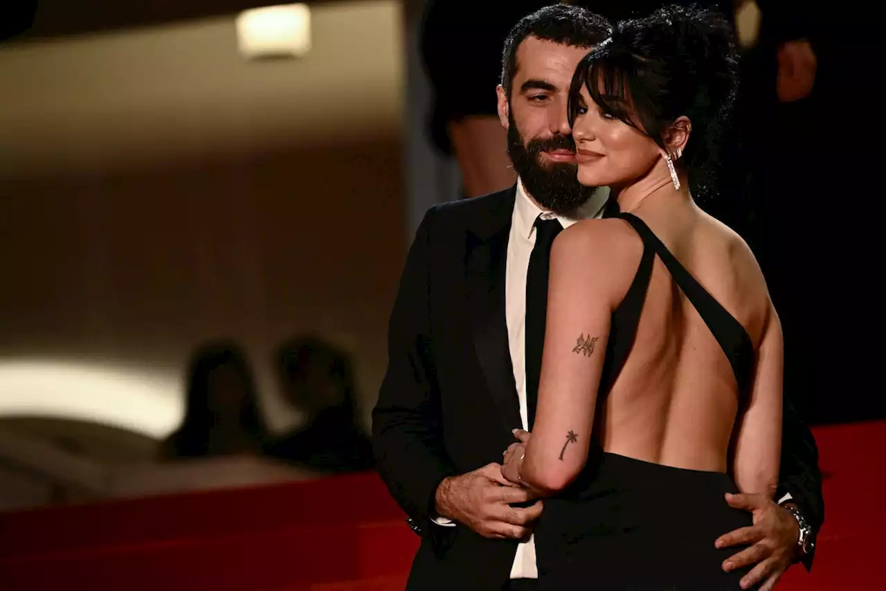 Dua Lipa Debuts New Boyfriend (and New Bangs) at Cannes