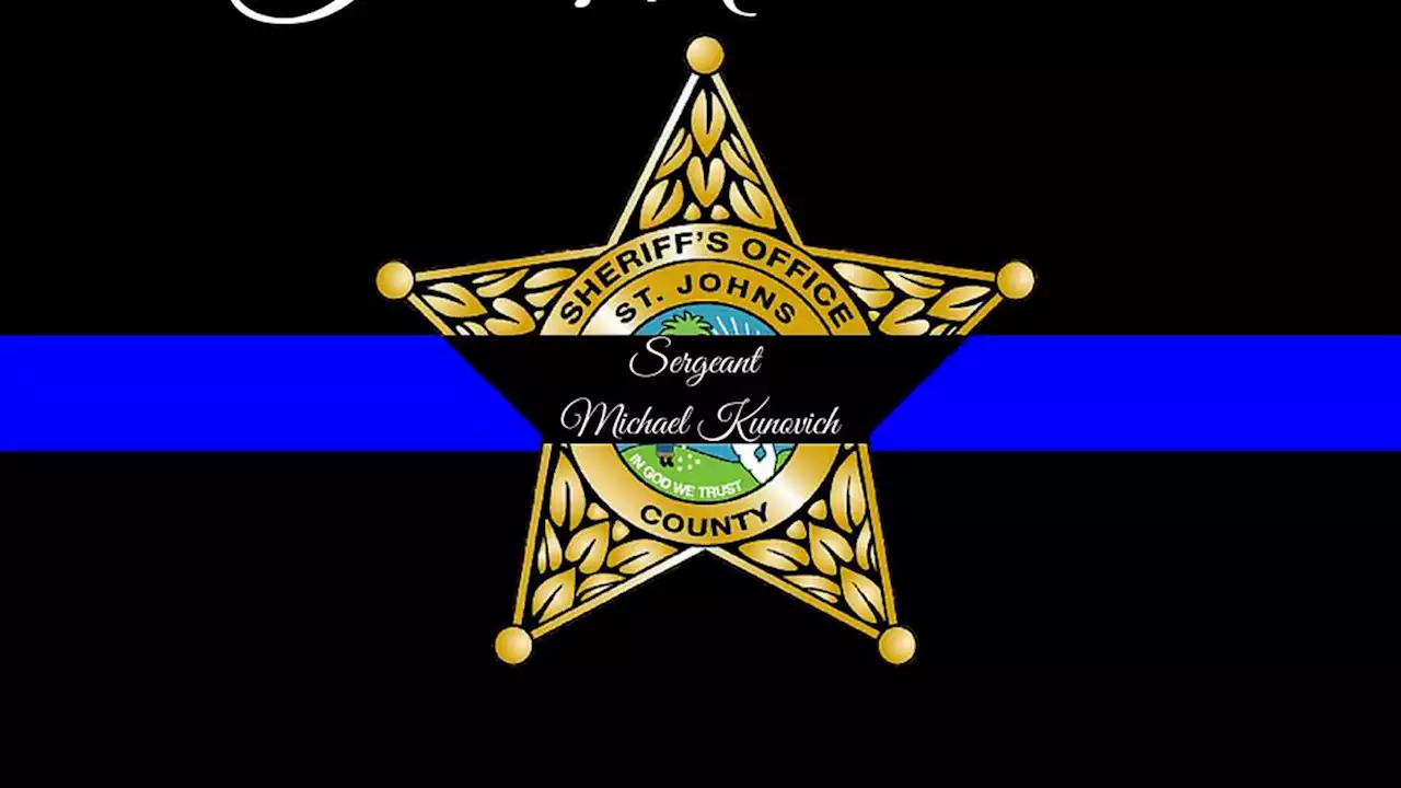 A St. Johns County Sergeant dies during traffic stop