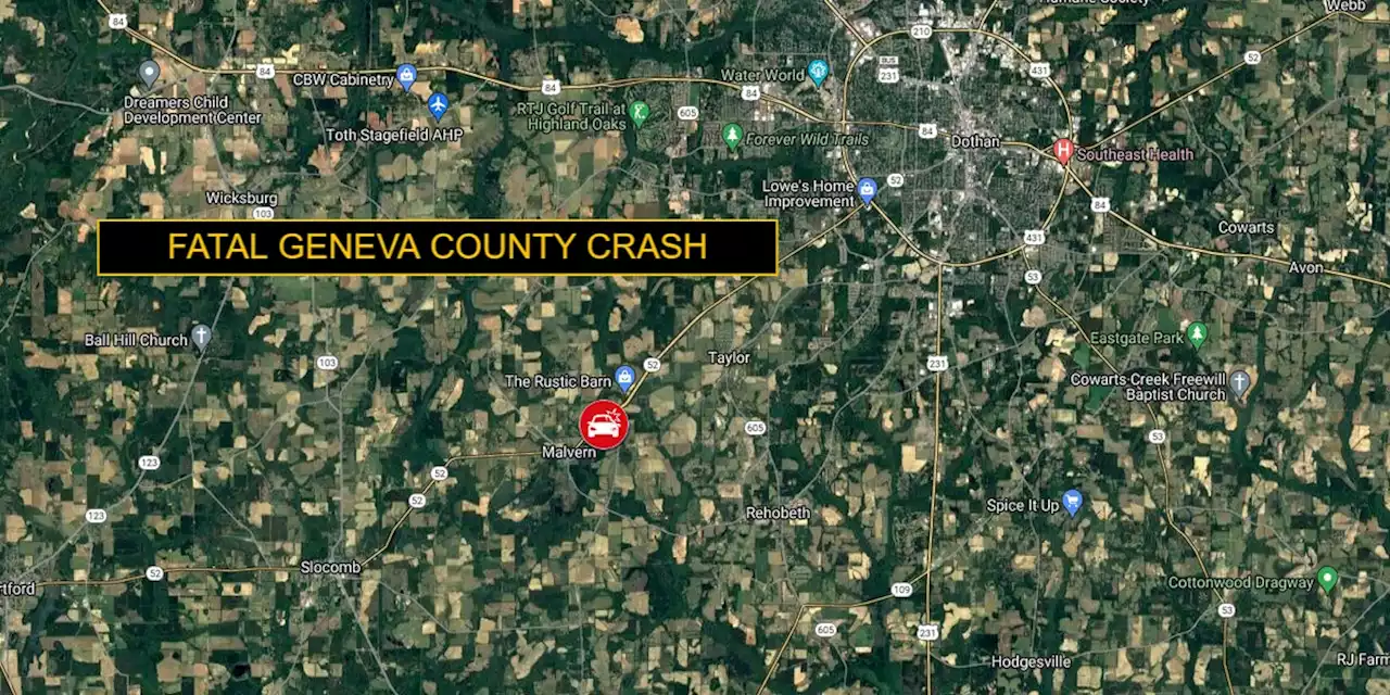 One killed in Geneva County wreck