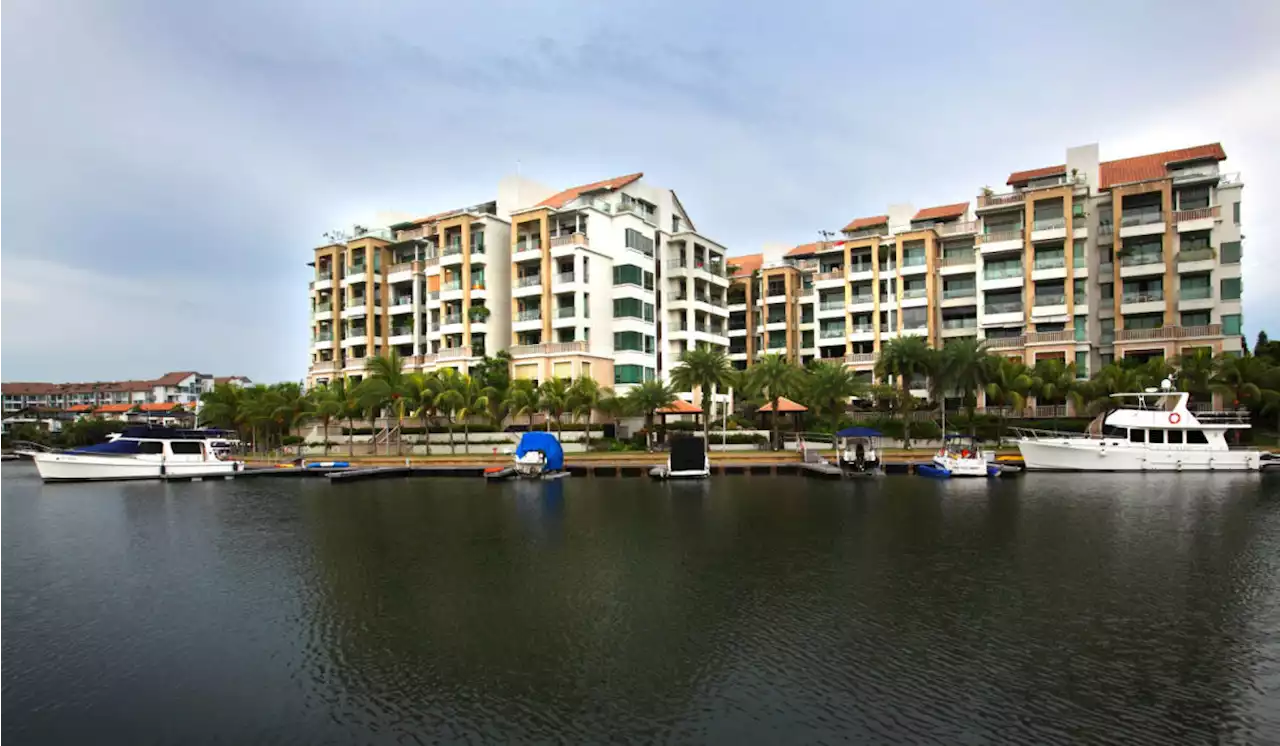 Three-bedroom unit at The Berth by the Cove for sale at $2.6 mil