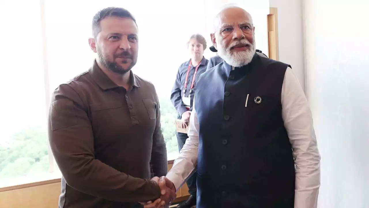 Indiens Premier Modi sichert Ukraine Hilfe zu