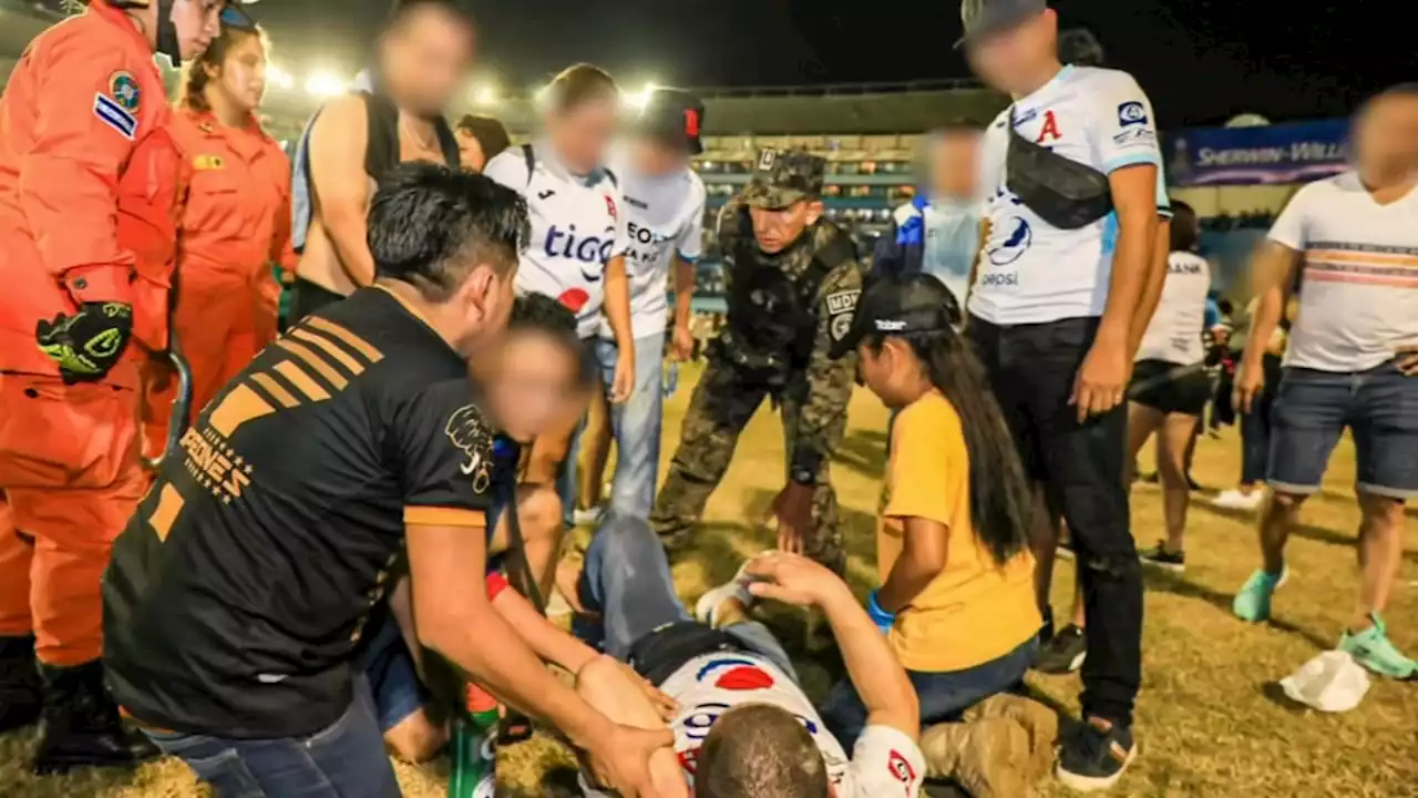 At least 12 killed, 90 injured in crush at Cuscatlán El Salvador soccer stadium