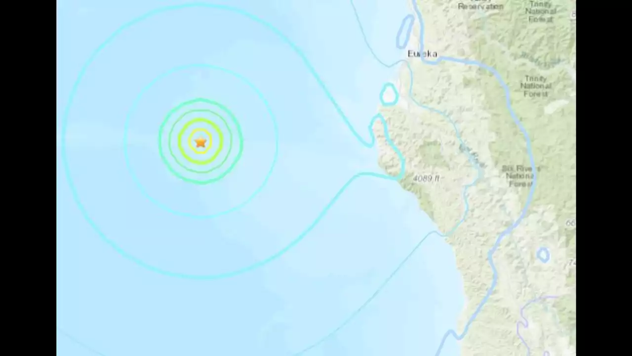 Preliminary 5.5 earthquake strikes near Northern California coast, USGS says