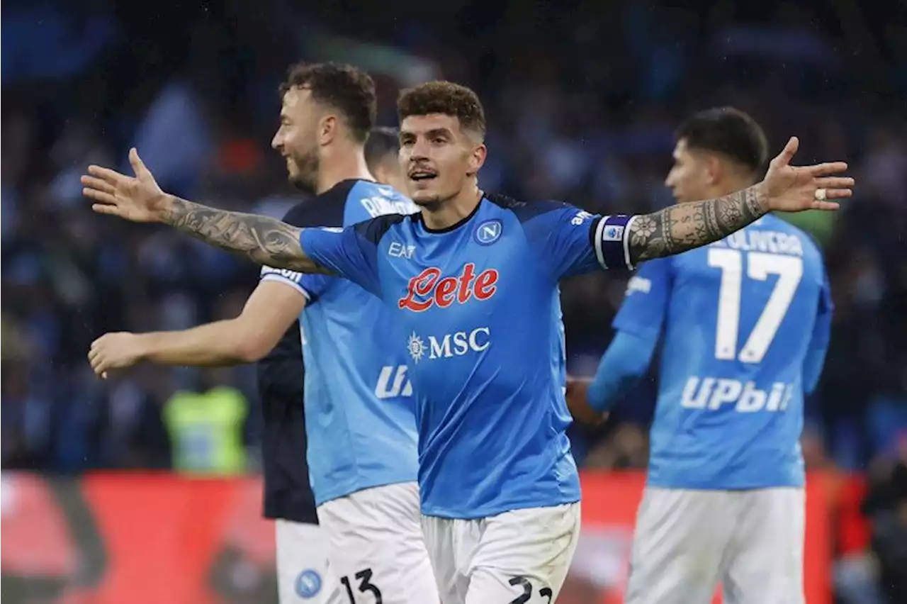 Napoli menang 3-1 lawan 10 pemain Inter Milan