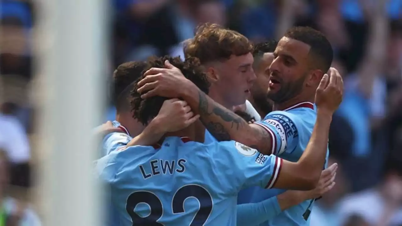 City celebrate Premier League title with 1-0 victory over Chelsea