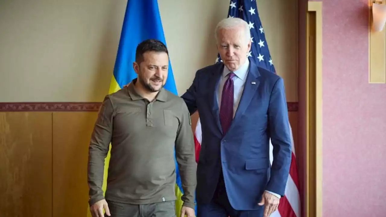 Zelenskyy has promised Ukraine will not use F-16 planes to go into Russia, says Biden