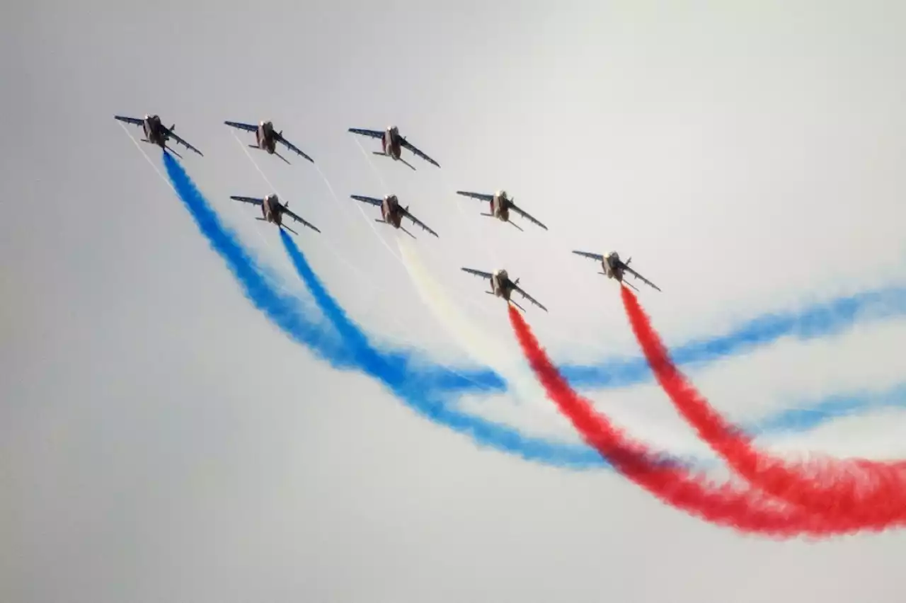 La Patrouille de France fête ses 70 ans devant des milliers de fans