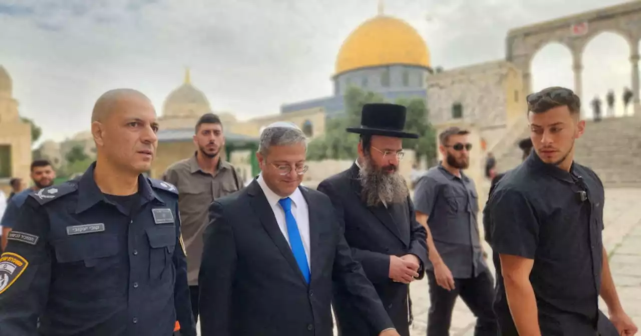 Jérusalem. Itamar Ben-Gvir accusé de vouloir “changer par la force” le statu quo à l’esplanade des Mosquées