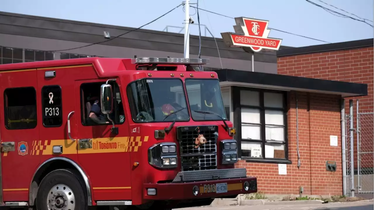 TTC worker seriously injured after being pinned by subway car at east-end rail yard