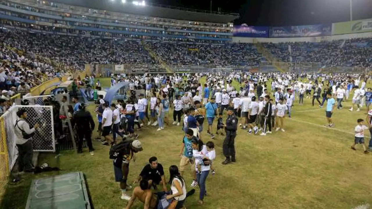 Nine dead, 100 injured in stampede at San Salvador football stadium