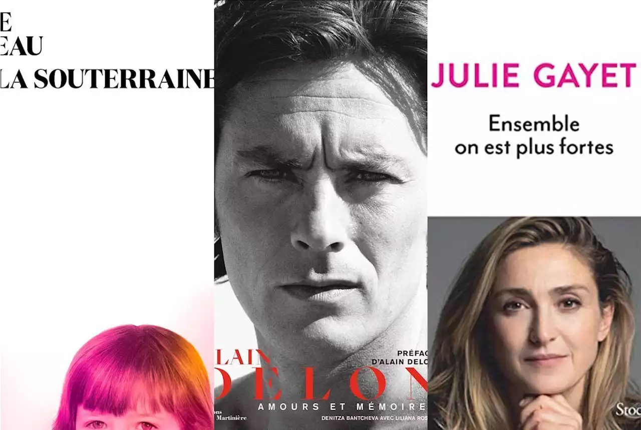 Quels livres lire cette semaine ? Notre sélection spéciale stars de cinéma, avec Sophie Marceau et Alain Delon