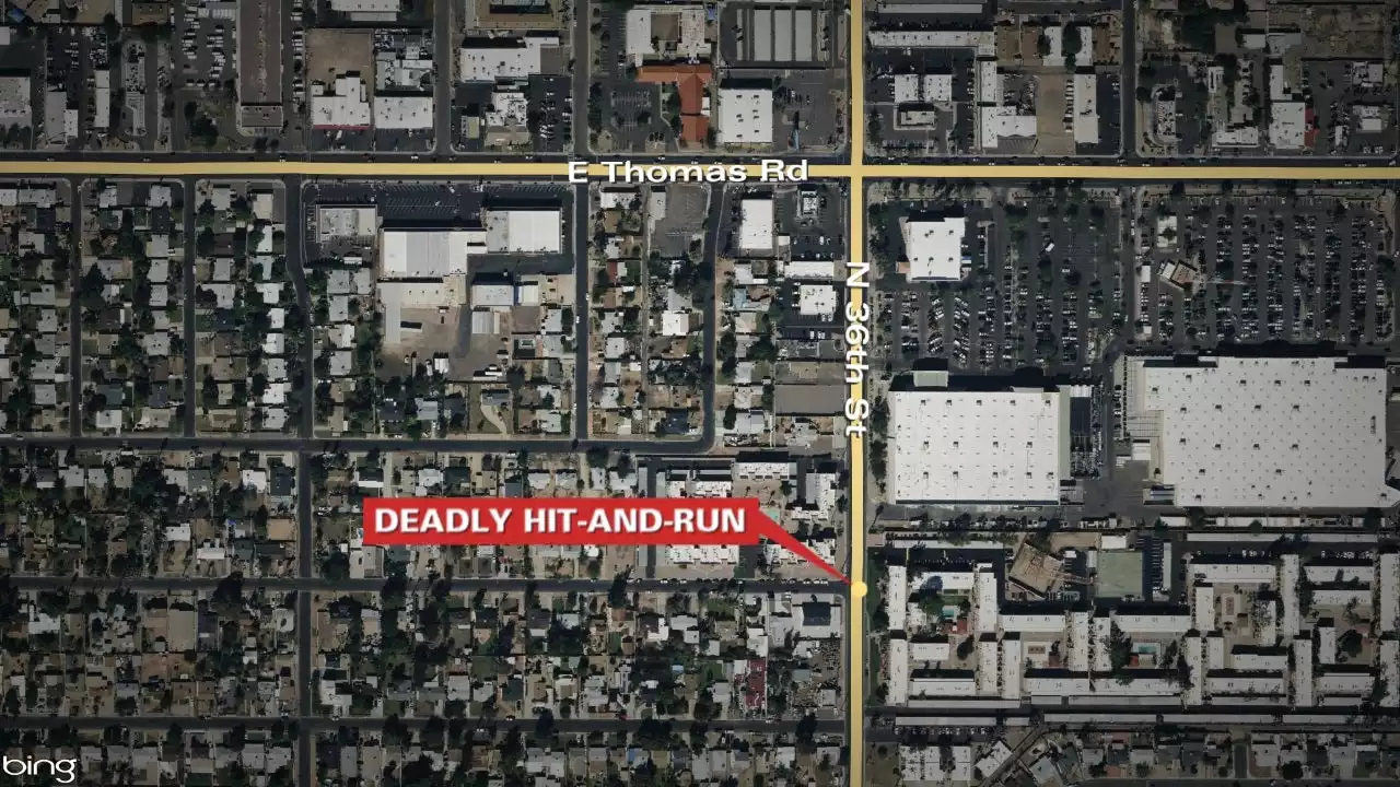 Man killed in hit-and-run while driving a scooter in Phoenix, police say