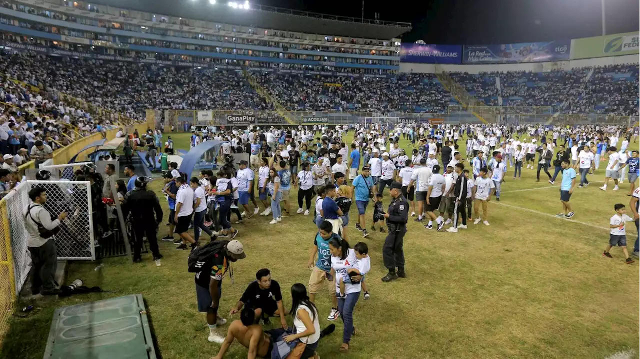 Football : une bousculade dans un stade de la capitale du Salvador fait douze morts