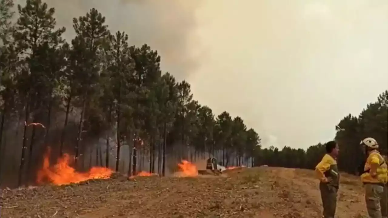 Estabilizado el incendio en Las Hurdes, Cáceres: la mayoría de evacuados vuelven a sus casas