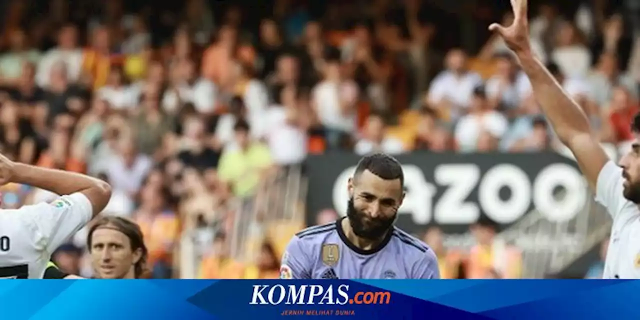 Hasil Valencia Vs Madrid: Los Blancos Tumbang karena Gol Pemain 21 Tahun