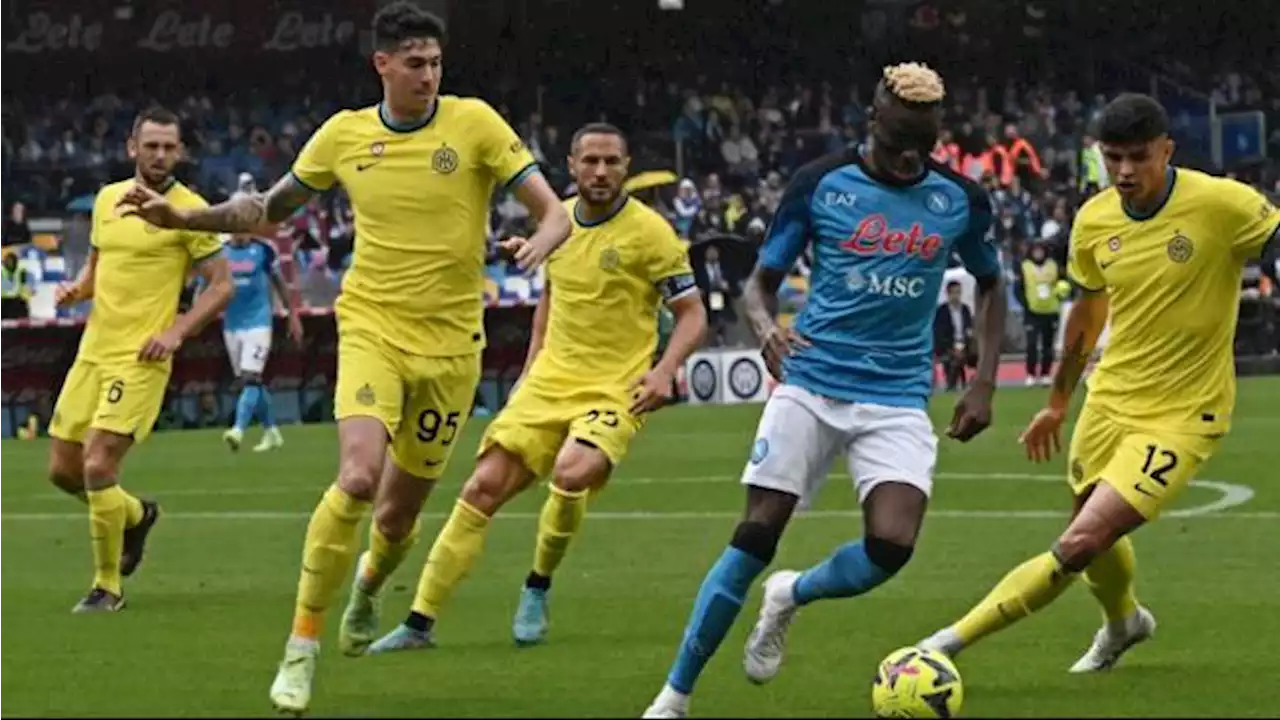 Hasil Napoli vs Inter, Skor 3-1: Il Partenopei Gebuk 10 Pemain Nerazzurri