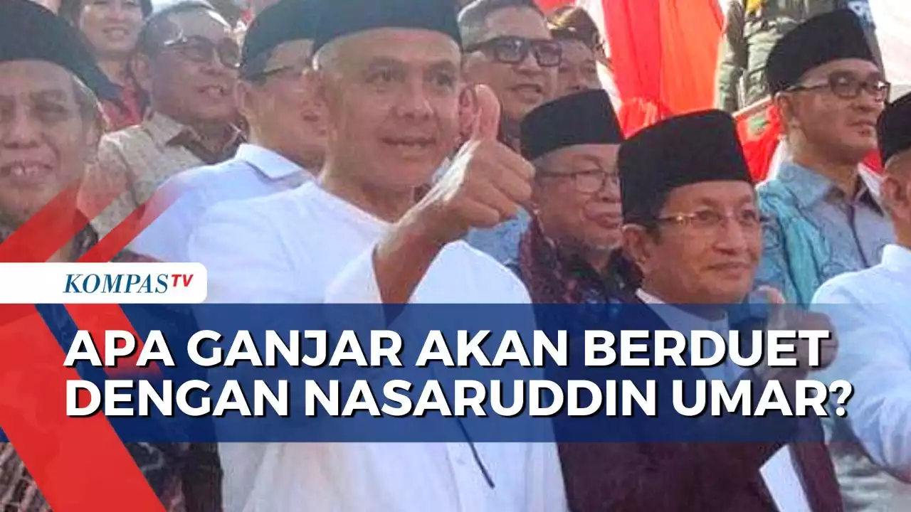 Ini Jawaban Ganjar Pranowo dan Nasaruddin Umar Soal Kemungkinan Berduet di Pilpres 2024