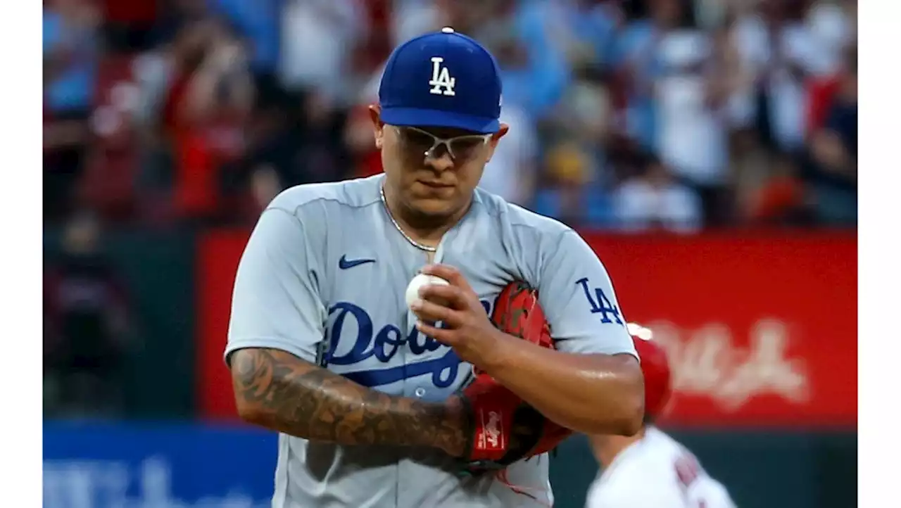 Dodgers place Julio Urias on injured list with hamstring strain