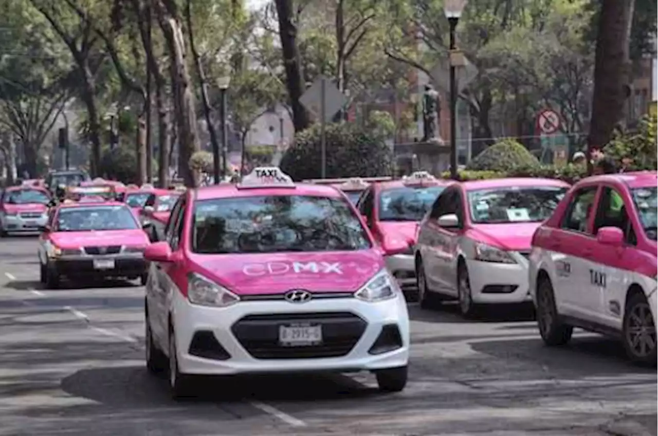 Prevén manifestación de taxistas en el Zócalo este lunes