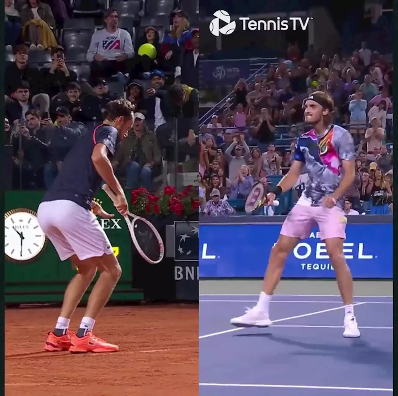 El “bailarín” Daniil Medveded y el ascendente Holger Rune definen el Masters 1000 de Roma tras un sábado de lluvia, interrupciones y malhumor de medianoche