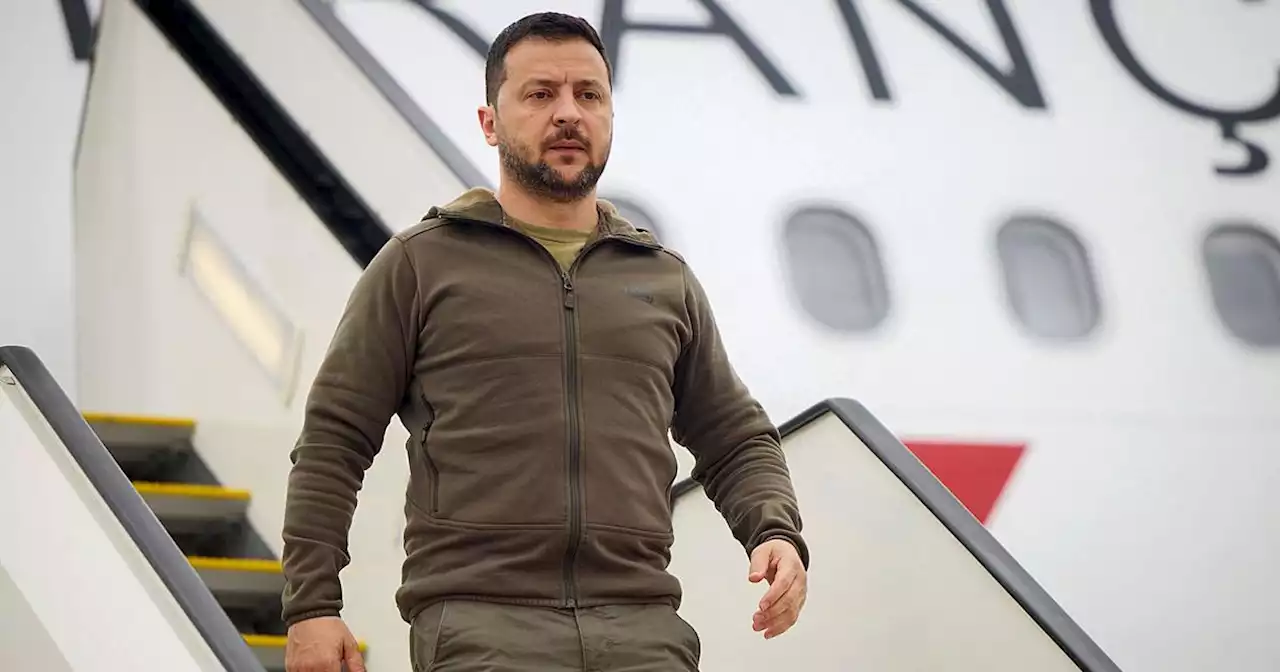 G7 au Japon : pourquoi Volodymyr Zelensky a voyagé dans un avion officiel français