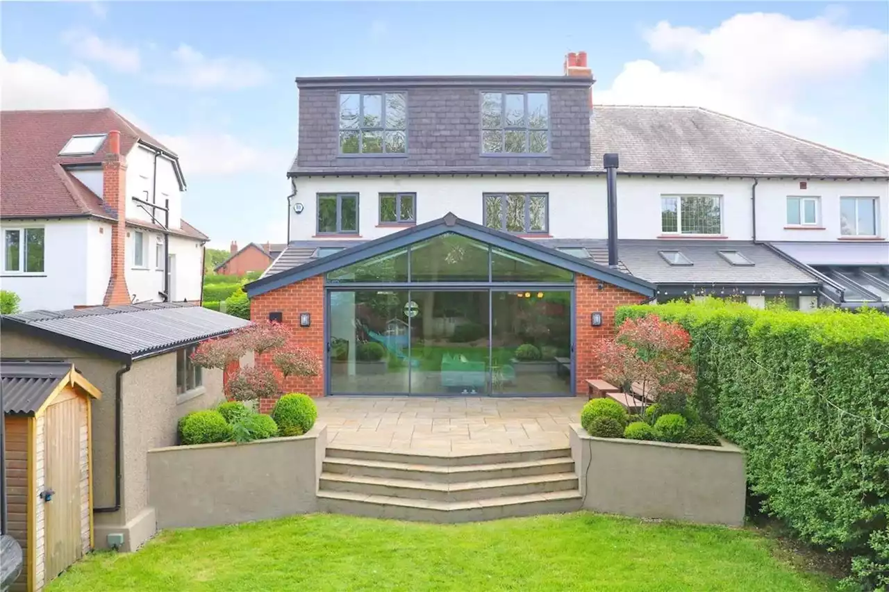 This stunning family home in Leeds boasts a large garden and gorgeous interior design