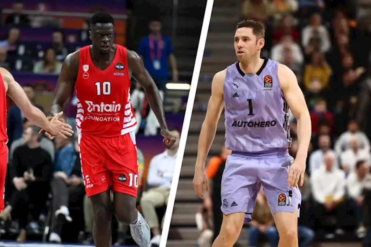 Moustapha Fall et Fabien Causeur, les Français qui veulent remporter l'Euroligue