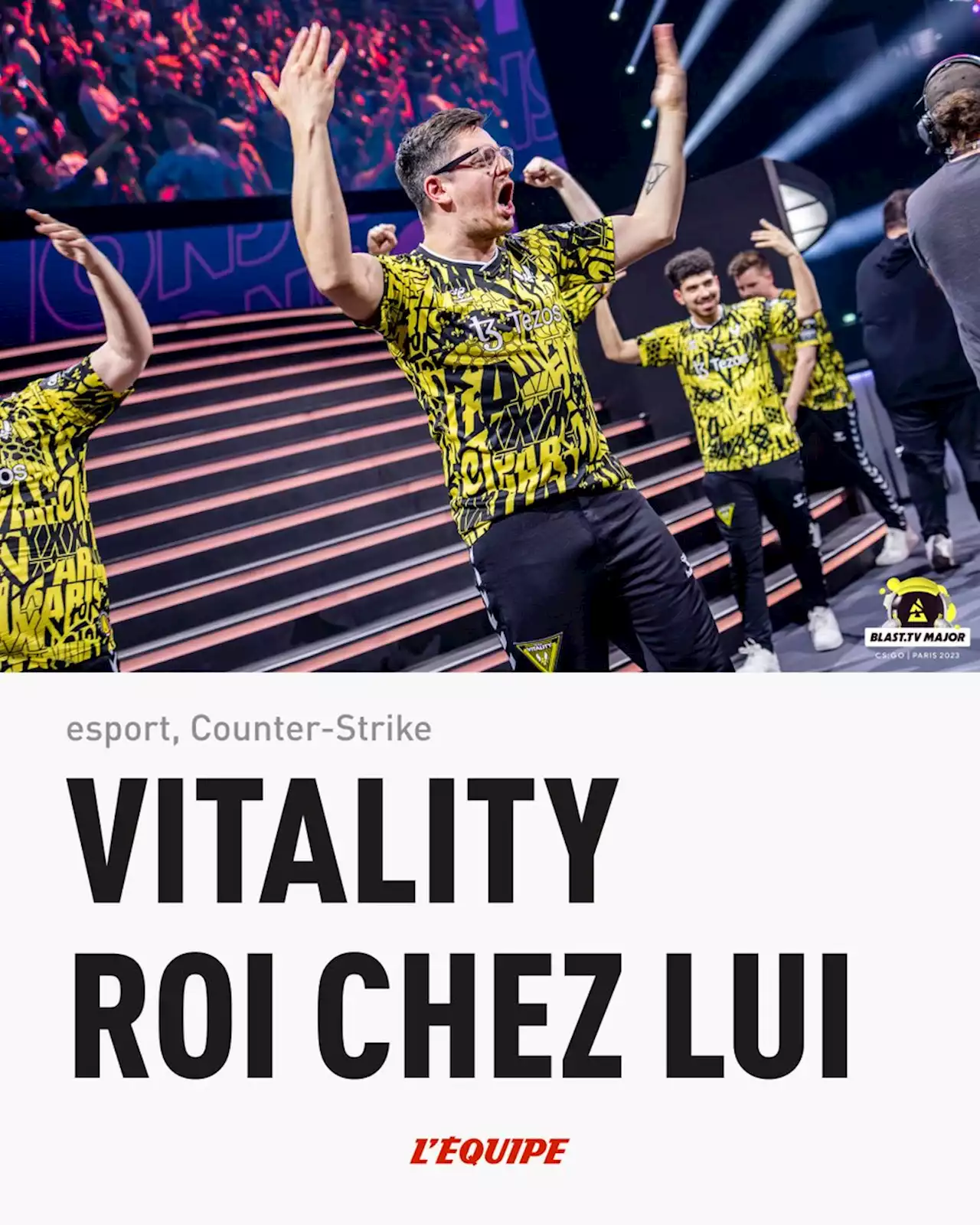 Esport - Counter-Strike : Vitality remporte le Major de Paris