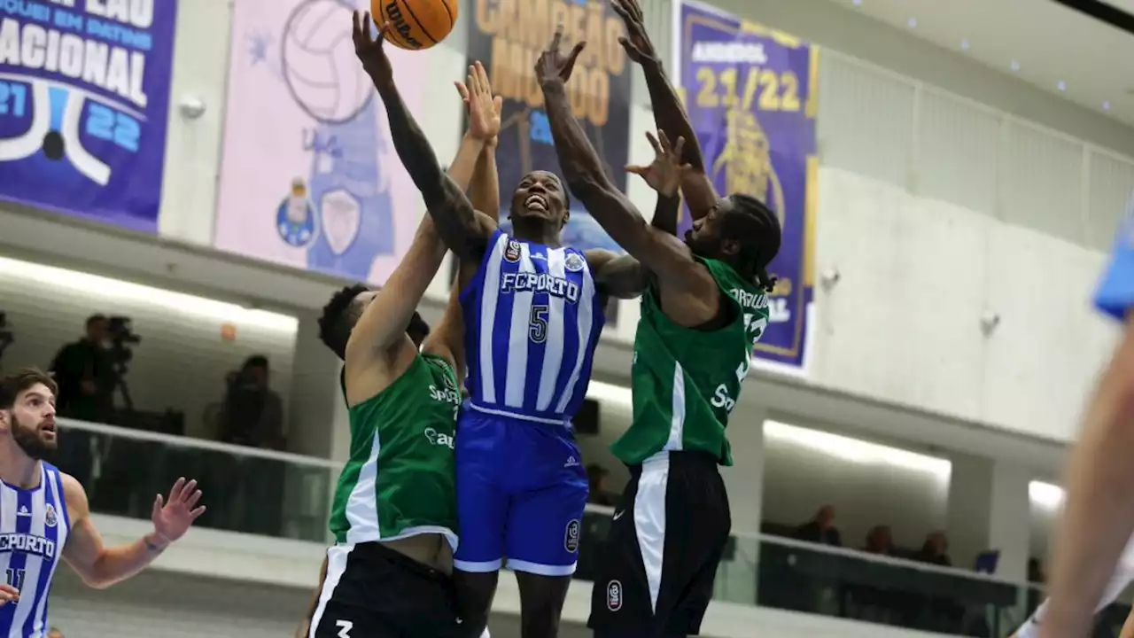 Basquetebol: Sporting vence FC Porto no Dragão