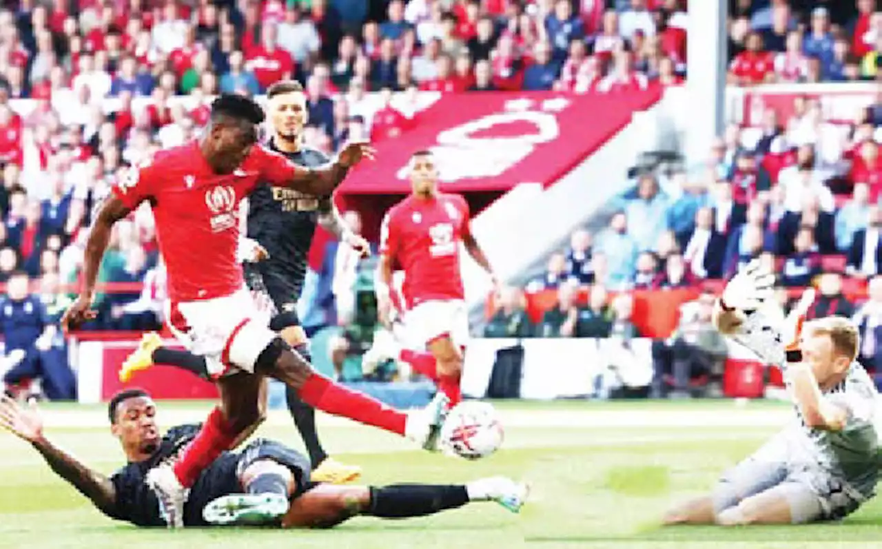 Awoniyi’s winner against Arsenal saves Forest, hands City title