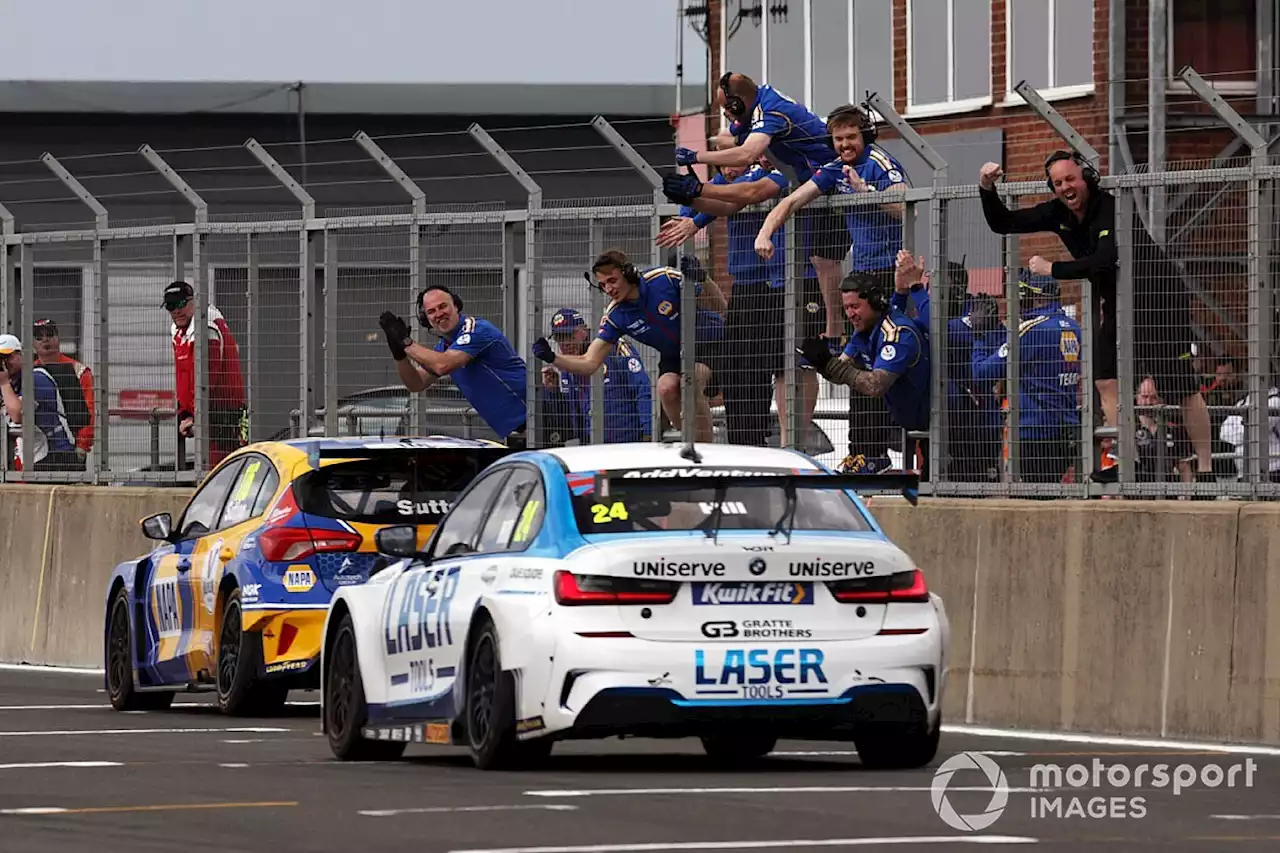 BTCC Snetterton: Sutton dominates to notch up four wins in a row