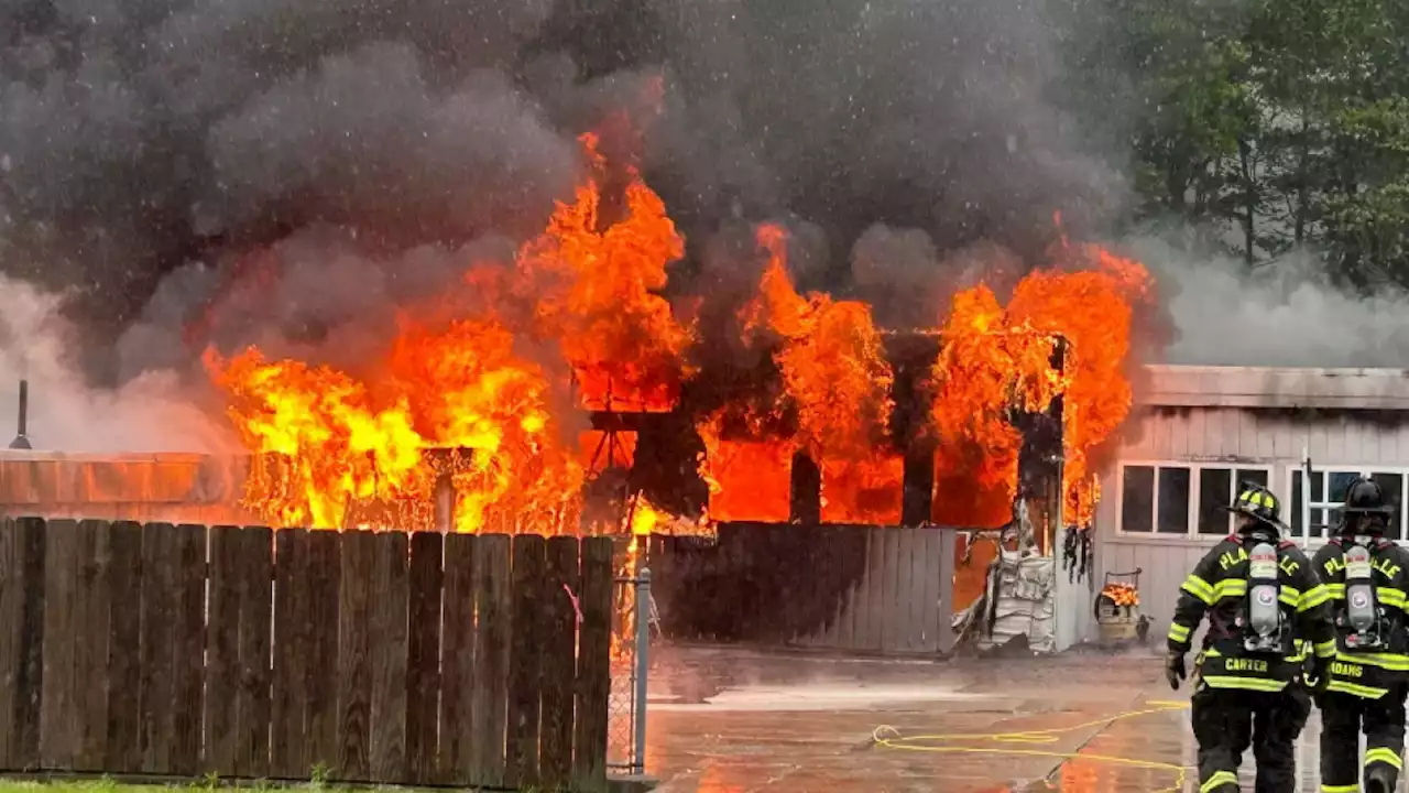 Fire Destroys Popular YMCA Pool Clubhouse in Plainville: ‘It's Very Unfortunate'