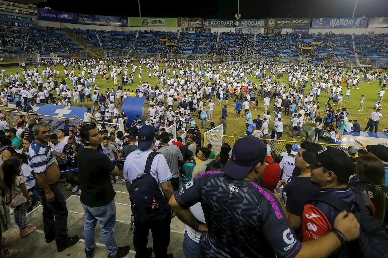 At least 9 dead in stampede at soccer stadium in El Salvador