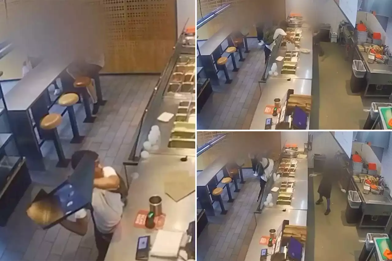 Customer goes on violent rampage over taco order at DC Chipotle