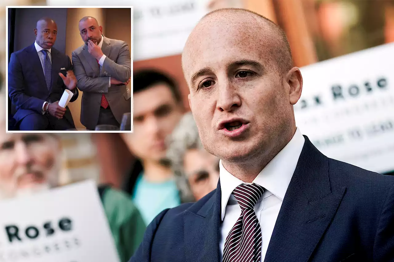 Ex-Rep. Max Rose joins Eric Adams’ pal Frank Carone’s consulting firm