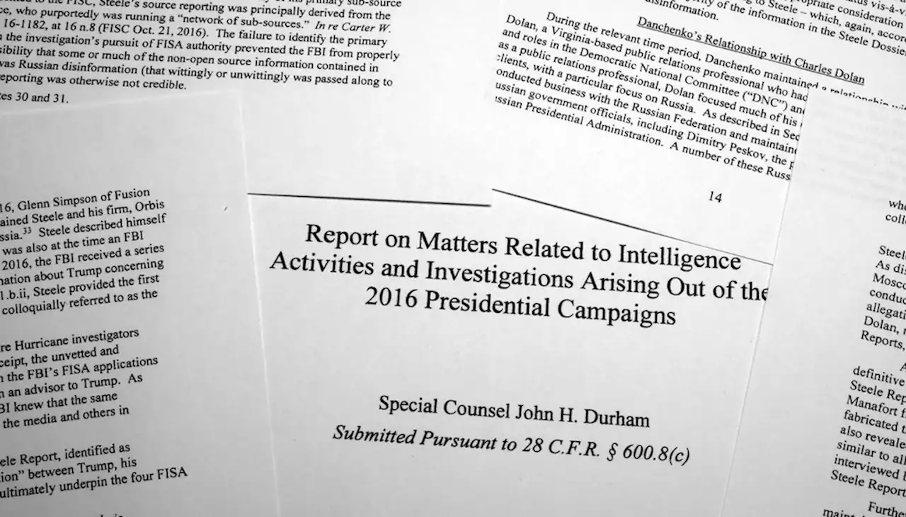 PolitiFact - Durham report criticized elements of FBI's investigation into Donald Trump's 2016 campaign