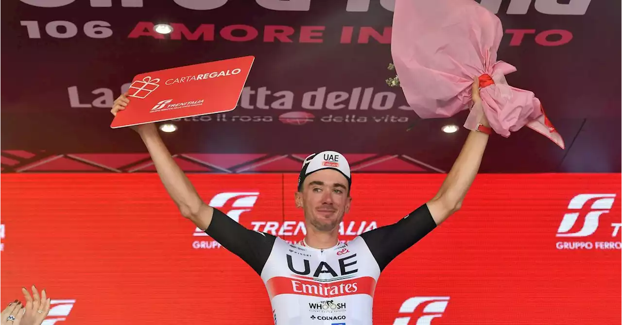 McNulty wins Giro stage 15 in sprint finish, Armirail retains lead