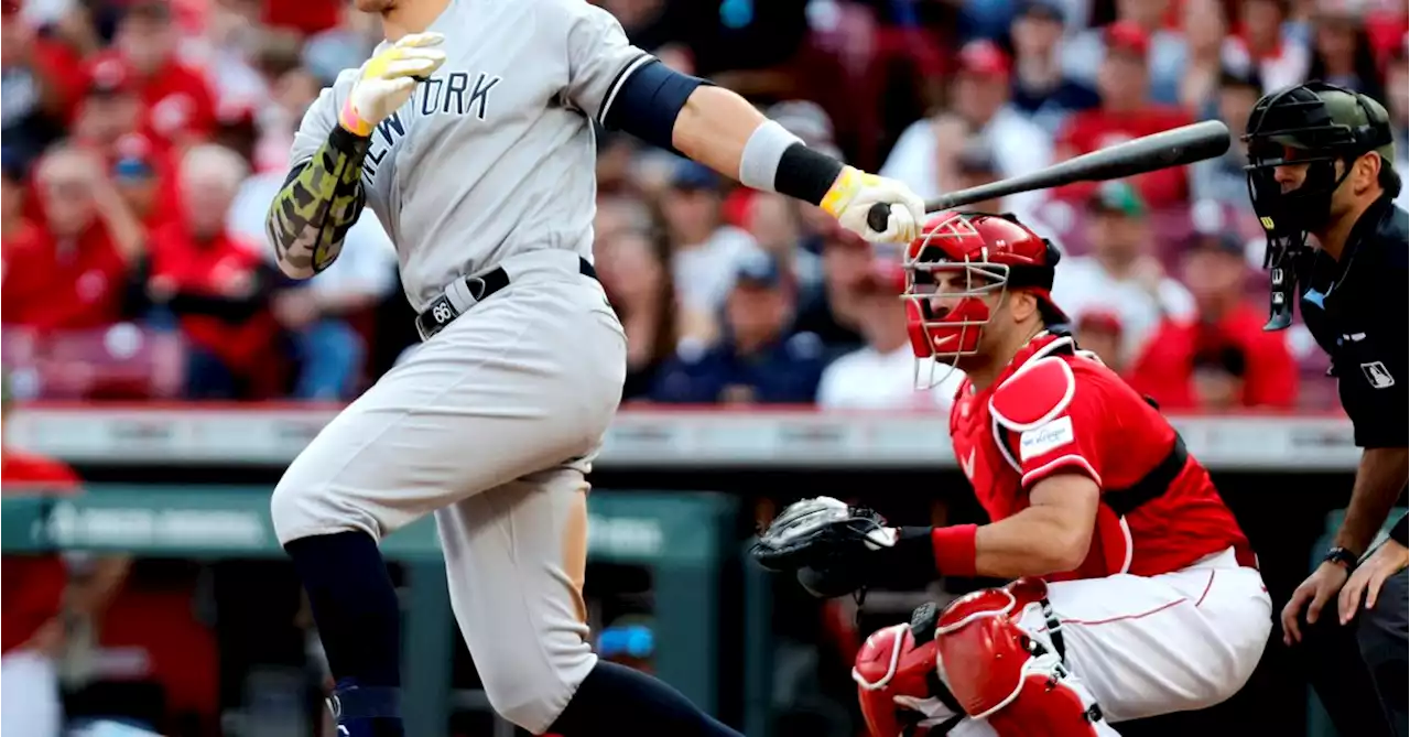 MLB roundup: Aaron Judge helps Yankees stun Reds