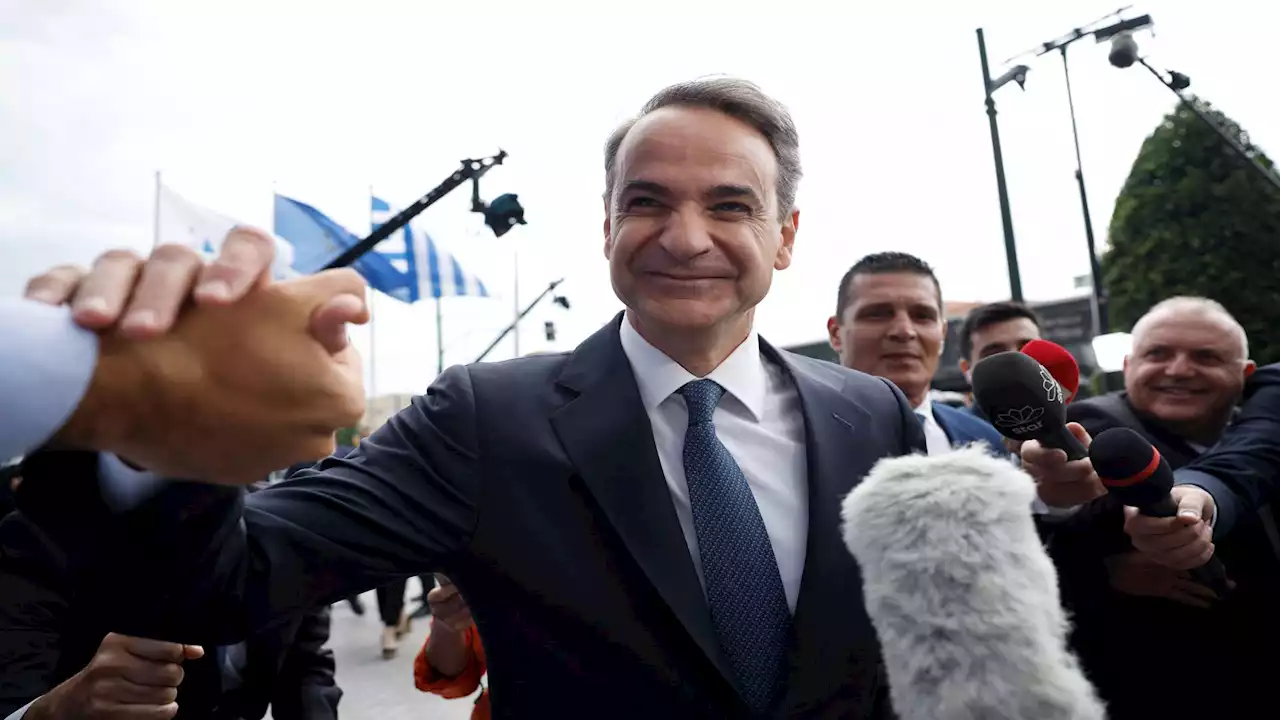 Mitsotakis se perfila como ganador de las elecciones en Grecia