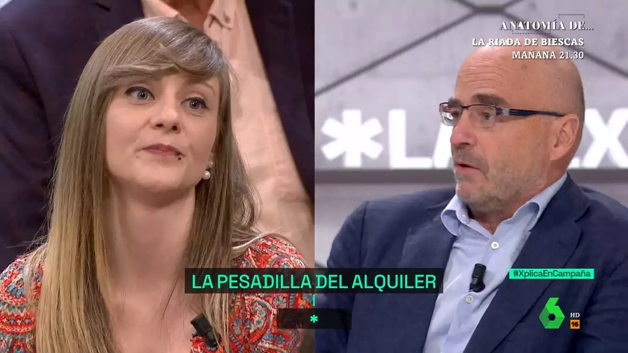 Javier Díaz-Giménez responde a una joven: 'El derecho a una vivienda digna no obliga a que te la tengan que alquilar'