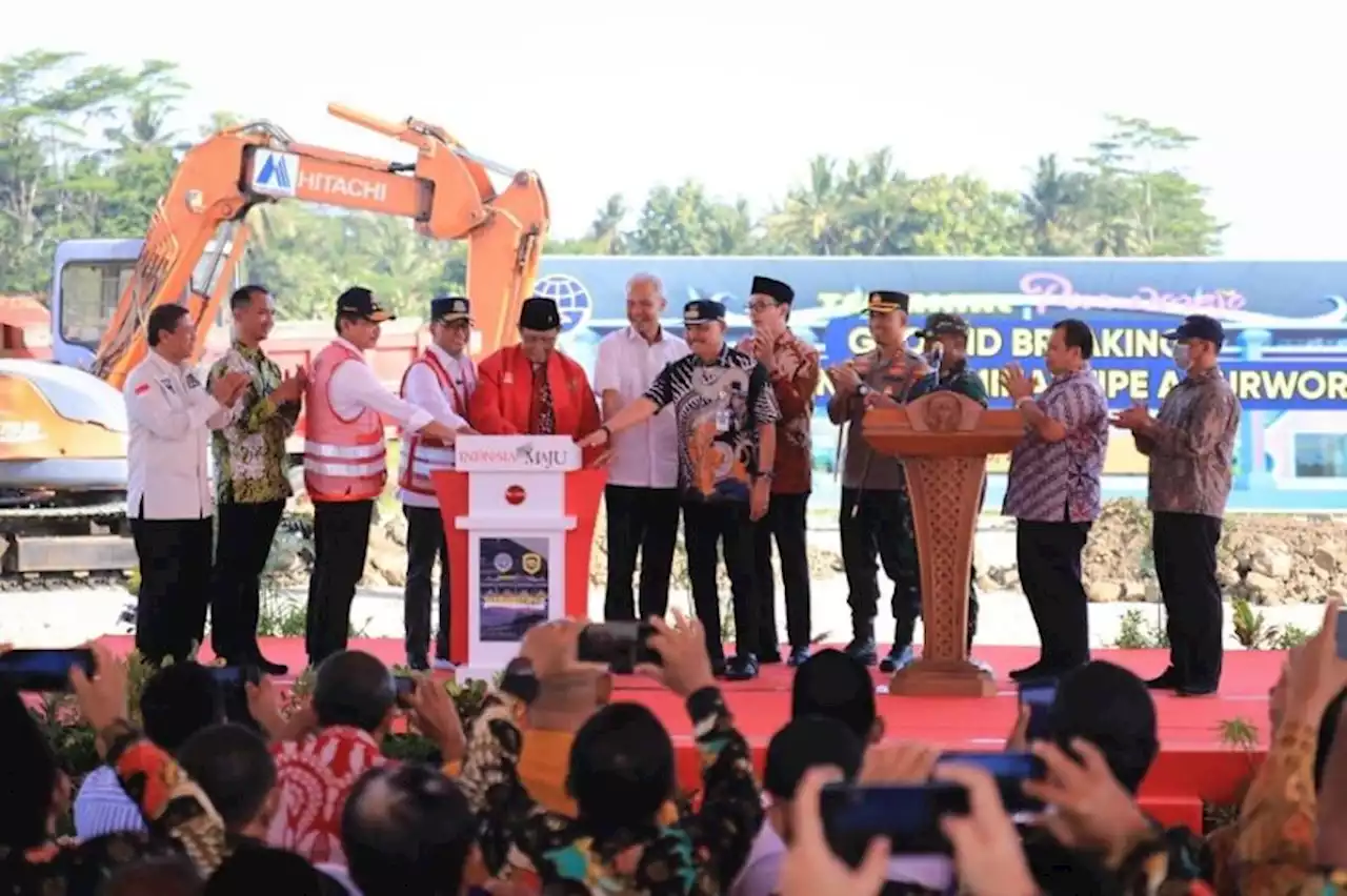 Groundbreaking Terminal Baru Purworejo, Ganjar Harap Dapat Tingkatkan Ekonomi