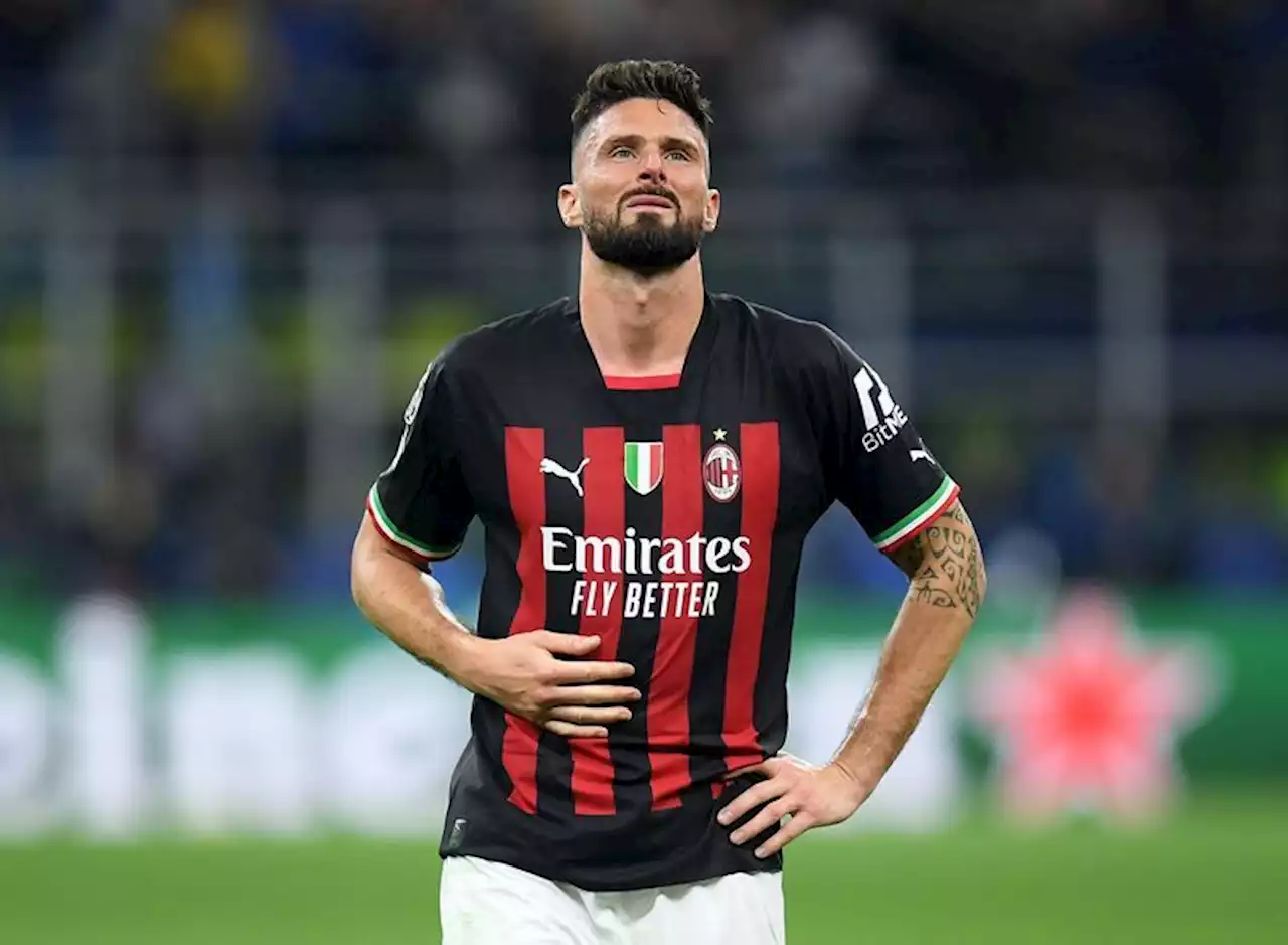 Soccer-Giroud nets hat-trick as Milan thrash Sampdoria 5-1