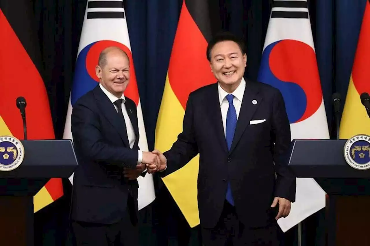 Scholz visits DMZ as South Korea, Germany plan to sign pact to boost defence cooperation