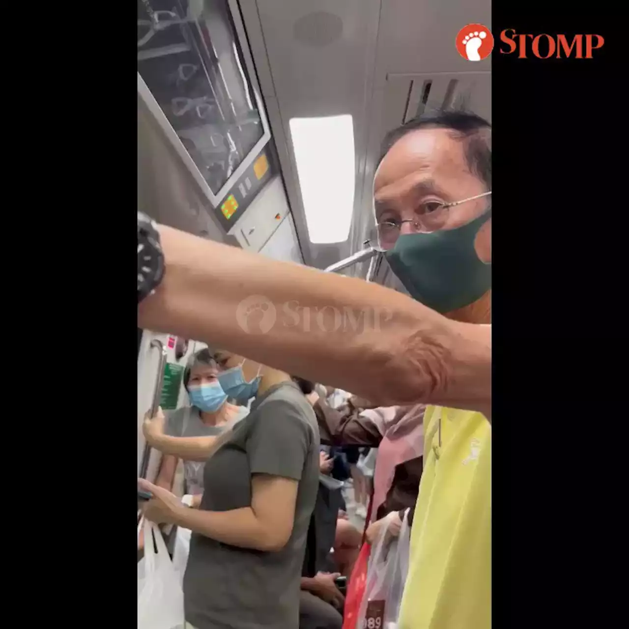 Young man who used profanity in argument over MRT priority seat says uncle scolded him first